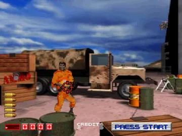 Area 51 (JP) screen shot game playing